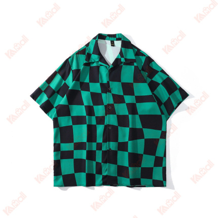 green casual shirts